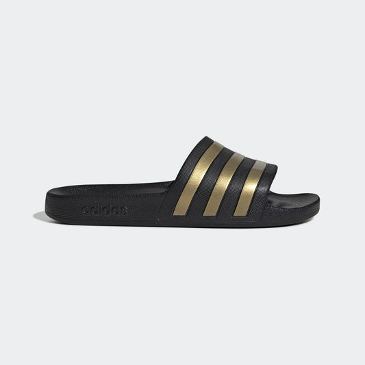 ADIDAS ADILETTE AQUA SLIDES - GOLD